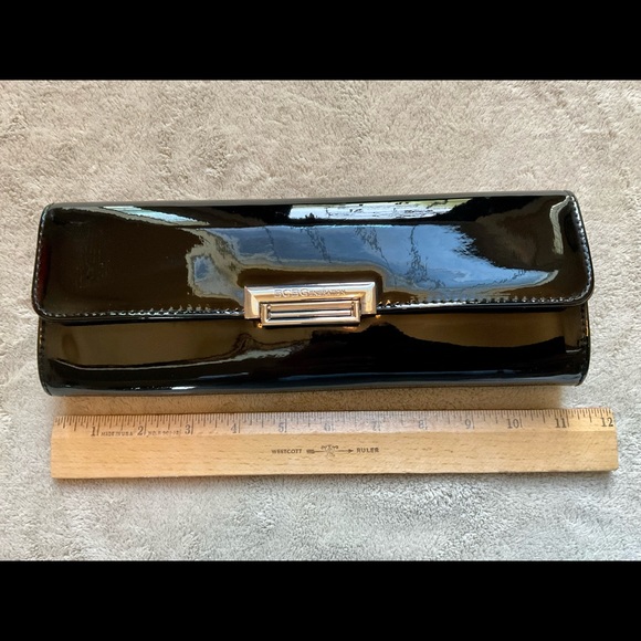 BCBG Generation Black Patent Leather Bag - Picture 4 of 5